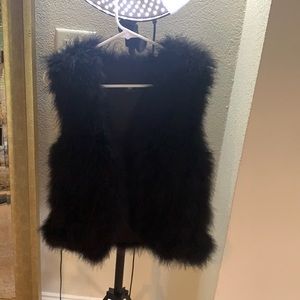 Club Monaco Fur Vest